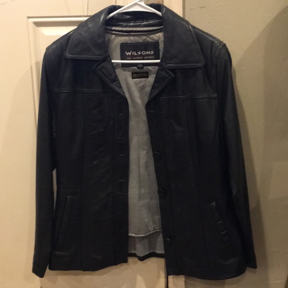 Wilson leather small jacket